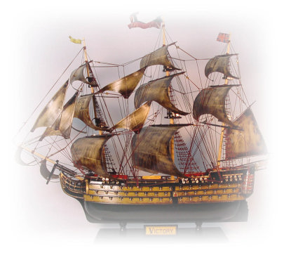 帆船模型-ビクトリー