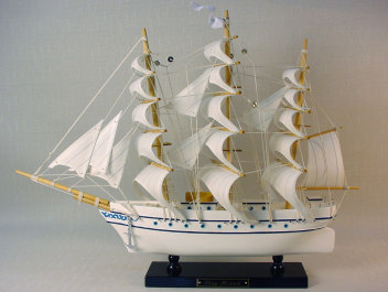 帆船模型-スタッグハンド