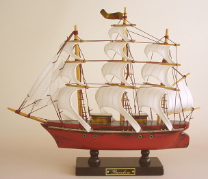 帆船模型-レインボー