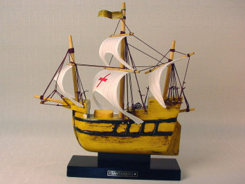帆船模型-サンタマリア